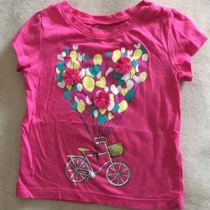 Little Girl Pink Tee. 18M.